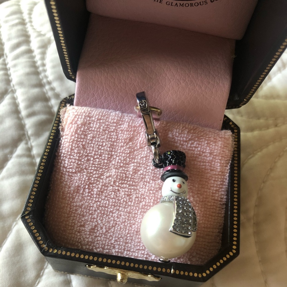 Juicy Couture Retired Snowman Charm